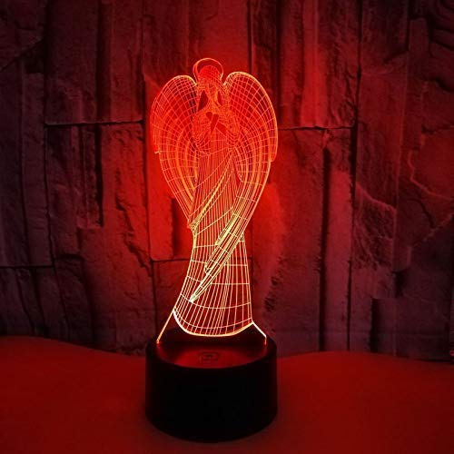 Lampe Décorative Ange, Lampe de Nuit Ange LED