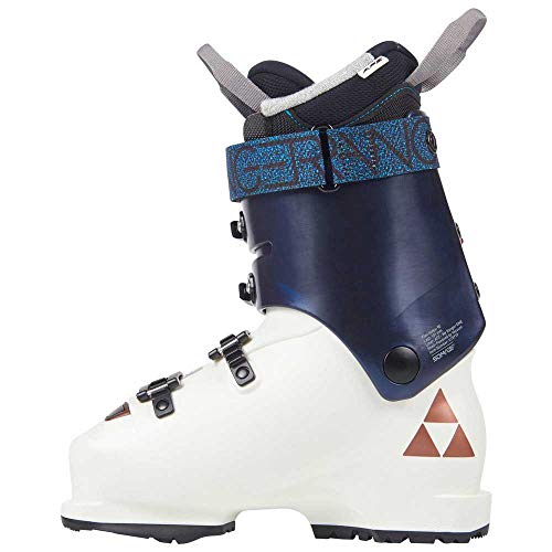 Fischer Women's Ranger One 105 Vacuum Walk Alpine Freeride All Mountain Multi Performance Ski Boots, White/Dark Blue, 25.5 #TOP1