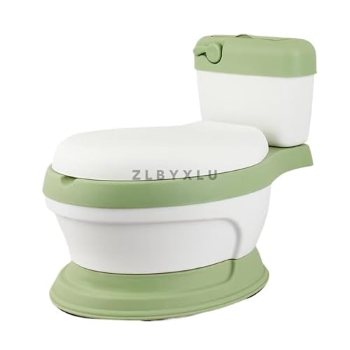 ZLBYXLU子供用 おまる 洋式 トイレ トレーニング 便座 ベビー キッズ 6ヶ月〜6歳 座面クッション 練習 (D)