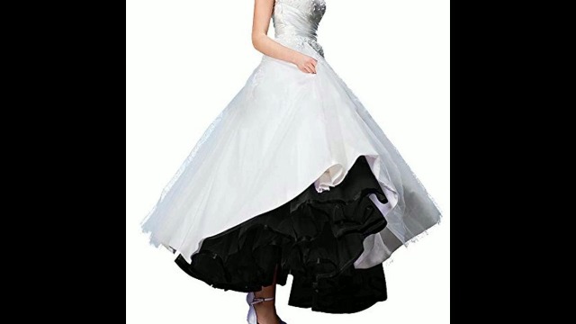 Sottogonna Lunga In Tulle Per Donna – Fino Alla Caviglia, Perfetta Per Matrimoni, Ballo E Abiti Da Sposa – Colore Tinta Unita I46