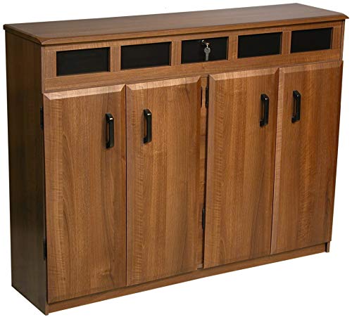 Venture Horizon Top Load Media Cabinet - Walnut