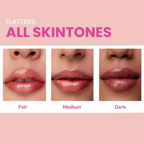 Image of Typsy Beauty Glossified Lip Plumer- Seoulmate with Shimmer | 3-in-1 | Hydrating & Nourishing Lip Balm | Instant Fullness with Lip Plumper | High Shine Lip Gloss | Formulated In Korea | 2.6gm