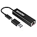 Produktbild Asustor Ethernet Adapter, USB-C 3.2 Gen1 mit USB-A Adapter auf RJ45 2.5 Gigabit Ethernet, 2500/1000/100Mbps LAN Netzwerkadapter für MacBook, Chromebook, Windows, Mac OS NAS - AS-U2.5G2