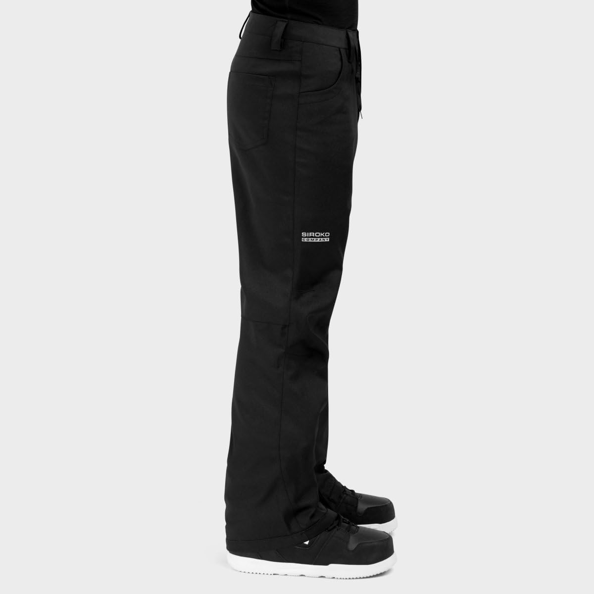 SIROKO Pantalón de Nieve Hardshell esquí y Nieve P2 Peyto Negro