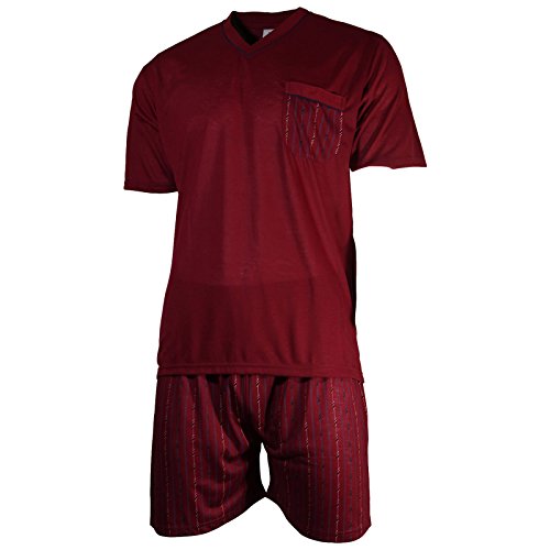 Lavazio Pigiama da Uomo, Tinta Unita e Pantaloni