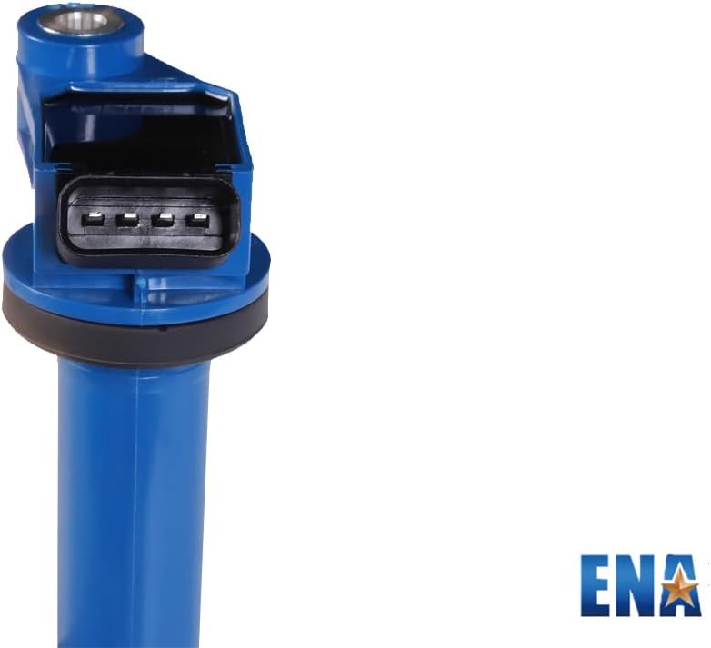 ENA Set of 6 Blue Ignition Coil Pack and Platinum Spark Plug Compatible with Toyota Lexus Avalon RX400h Solara Camry Sienna ES330 RX300 RX330 1999-2008 3.0L 3.3L V6 Replacement for C1175 UF267 4504