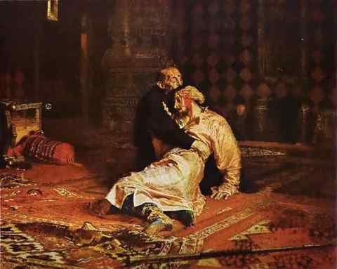 Libby's Emporium Ilya Repin Ivan The Terrible And His Son A4 10X8 Photo Print Poster