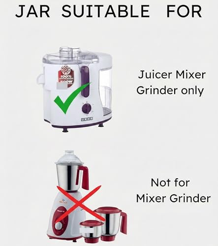 MABZ Juicer Mixer Grinder Blender Jar 1500ml Polycarbonate 1.5 L - Image 4