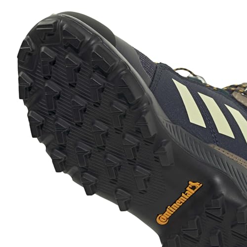 adidas Unisex Kinder Terrex Mid Gore-Tex Hiking Kids Shoes, Legend Ink/Dual Yellow/Olive strata, 35 1/2 EU – Ansicht 5