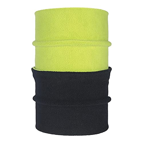 Halstuch für Herren und Damen, doppelseitig für den Winter, 30,5 x 26 cm, für Motorrad/Halswärmer, Plüsch Cover