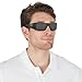 Oakley Men's Oo9014 Gascan Rectangular Sunglasses, Matte Black/Blue Stripe/Grey, 60 mm