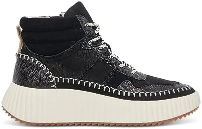 Dolce Vita Women's Daley Sneaker, Black Multi Suede, 8 | Image 4