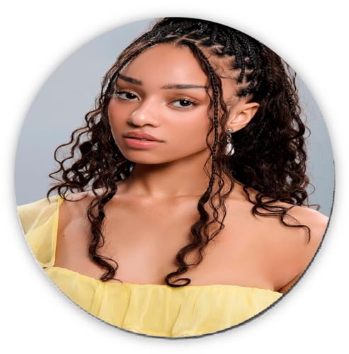 MERCHANDMANIA Alfombrilla Redonda Grupo KPOP katseye Manon I'm Pretty Mousepad Raton