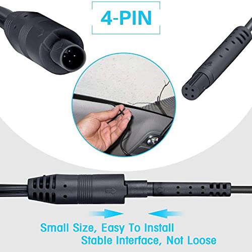 Image of Vlicevrn HD Car Front Logo Mark Night Vision Backup Parking Camera Waterproof IP68 Vehicle Camera for Nissan