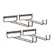 Wallniture Chiraz Wall Mount Stemware Rack, Farmhouse Wall Decor Wine Glasses Holder 11