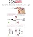 Ear Pick，Ear Wax Removal Tool，LED Lights Ear Cleaning Kit，Updated Version、Non-Slip，Soft Safety Spoon Head，Replaceable and Easy to Clean，Safe Material