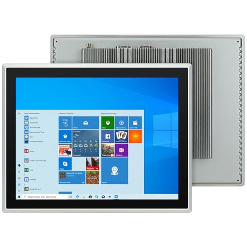 Image of 15-Inch Industrial Embedded Panel PC, Ratio 4:3 Multi-Touchscreen-Monitor,Industrial Touch Screen Panel Computer,WiFi & Built-in Speakers,IP65 Front,Win 11 I7 RAM 8G+512G SSD
