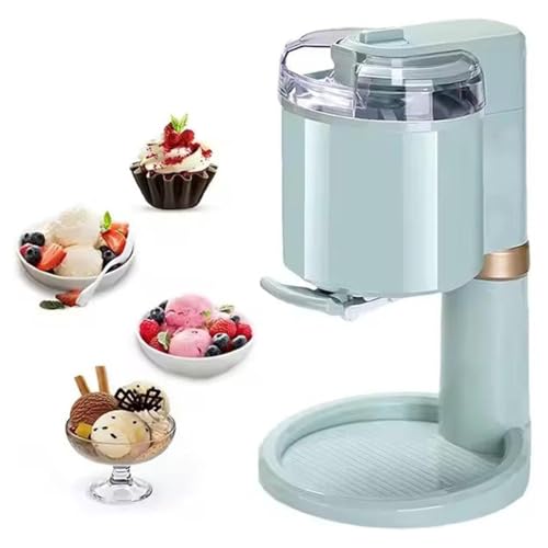 Heladera casera, 1000 ml, preparación rápida en 10 Minutos, Encendido con un Solo Toque, extraíble para Limpieza, para Yogur Helado, Sorbete y Helado.