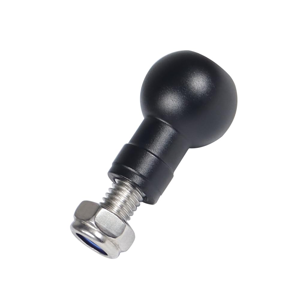 Testa A Sfera Alluminio 17MM Con Vite M6 - Adattatore Per Treppiedi, Selfie Stick E Supporti Fotografia - Foto 12