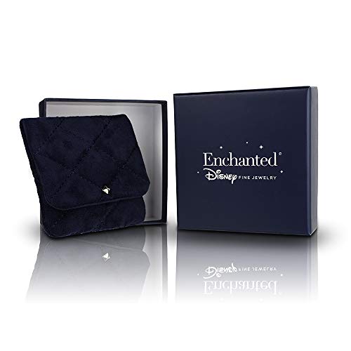 Enchanted Disney Fine Jewelry Sterling Silver 1/10 Cttw Diamond Ariel Shell Bangle #TOP3