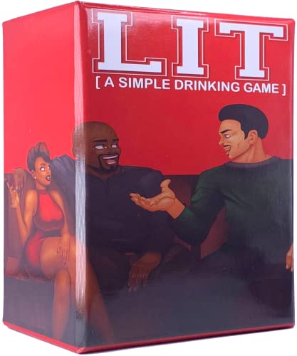 LewisRenee LIT A Simple Drinking Card Game – Perfect for Girls’ Night, Cookouts, and Adult Parties Ready to Turn Up The Fun