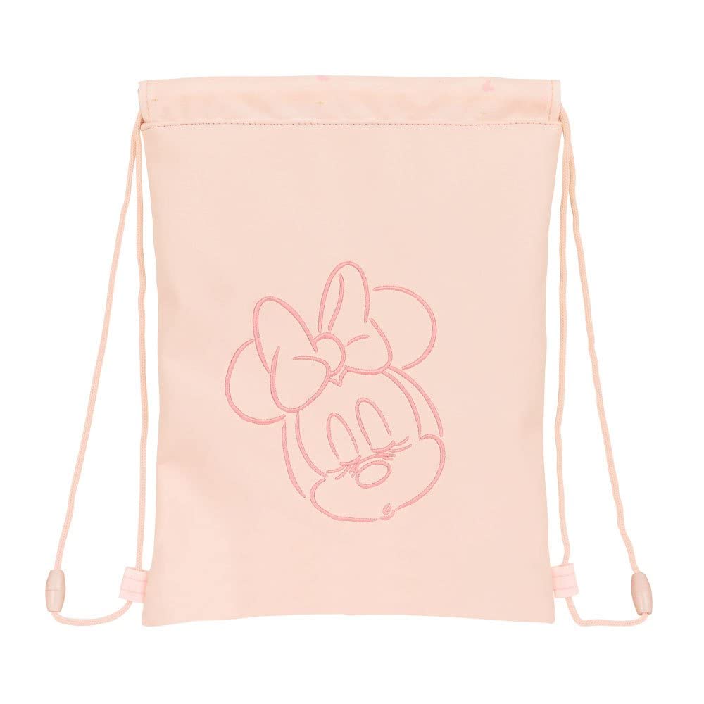 SAFTA Unisex Kid's Article Junior Minnie Mouse Baby Flat Bag, Multicoloured, M