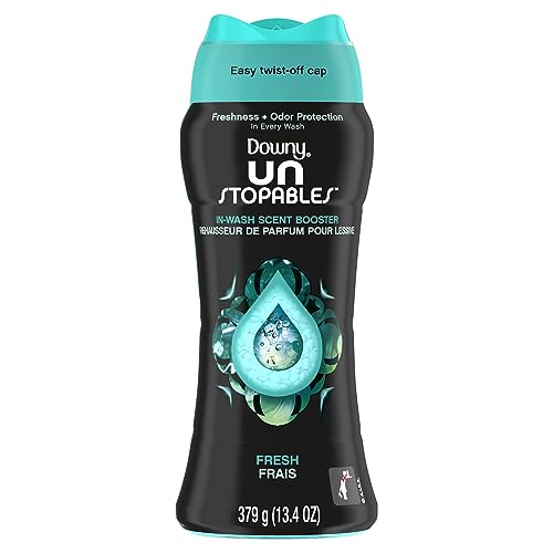 Image of Downy Unstopables In-Wash Laundry Scent Booster Beads, Fresh, 13.4 oz