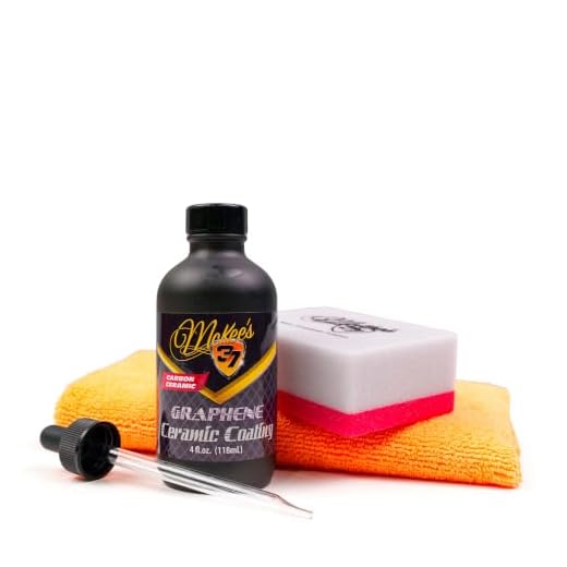 Graphene Ceramic Coating (5 Year 10H Protectant for Paint, Wheels, Glass, Chrome), 4 fl. oz.