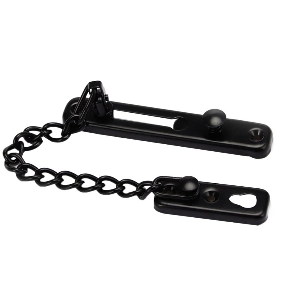 Zxffhdhjh 3 Stainless Steel Door Chain, Latch Safety Guard Security Lock Limiter Tools Hardware For Home Door(3)