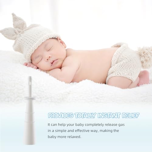 Image of Baby Gas and Colic Reliever for Babies, Safe & Effective Colic Passer 12 pcs, Natural Solution for Baby Constipation, Soft and Flexible Silicone