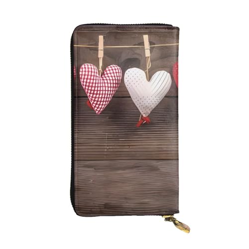 Portefeuille long en cuir de qualité supérieure noir - Pochette de voyage étanche chic
