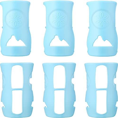 Nuanchu 6 Pieces Silicone Baby Bottle Sleeve Glass Baby Feeding Bottle Cover Infant Bottle Cover Compatible with Avent Natural Glass Baby Bottles, 8 Oz Nuanchu 6 Pieces Silicone Baby Bottle Sleeve Glass Baby Feeding Bottle Cover Infant Bottle Cover Compatible with Avent Natural Glass Baby Bottles, 8 Oz