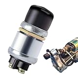 Push Button Switch,12V 60Amps Car Boat Ignition Push Button Momentary Push Button Switch,Waterproof Switch,Starter Switch,Ignition Switch,Momentary Switch,Push Switch,Push Button