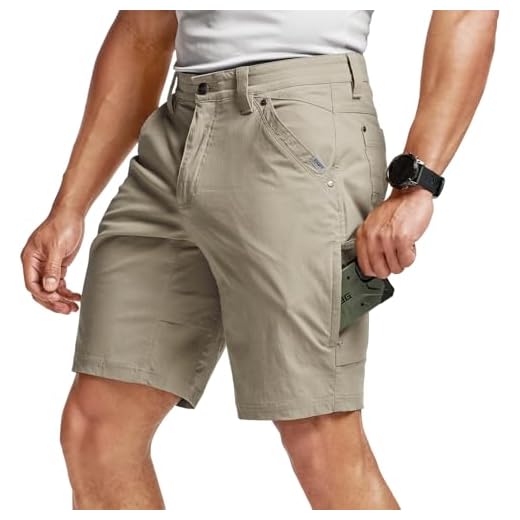 CQR Men's Stretch Utility Shorts