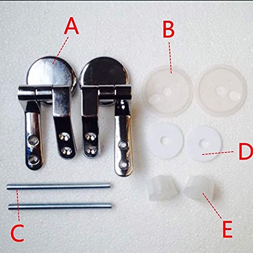 Wc Bril Softclose Scharnier Toiletbril, Duurzame Toiletbril, Toiletbril 42-47Cmx36-39Cm TREEECFCST5813 - Image 6