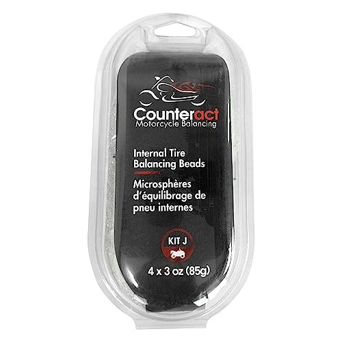 Image of Counteract KIT-J ATV Do It Yourself Tire /Wheel Balancing Beads Kit - (4) 3oz Balancing Bead Applications, (4) Valve Caps and Cores, (1) Core Remover, Injector Bottle