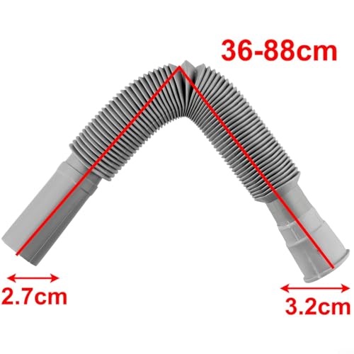 Tubo Flexible para Desagüe de Fregadero de Cocina y Baño miniatura 2