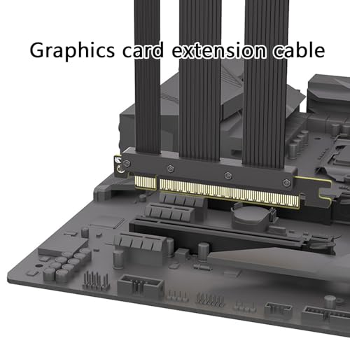 Cable elevador PCIe 5.0 x16 y extensor de GPU de 20 cm estable 5
