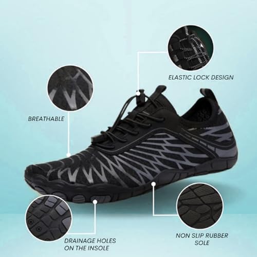 barefoot shoes womens mens footwear for walking hiking with wide toe boxhealthy amp non-slipbreathable barefoot vitality water shoes for beach pool swim outdoor unisex