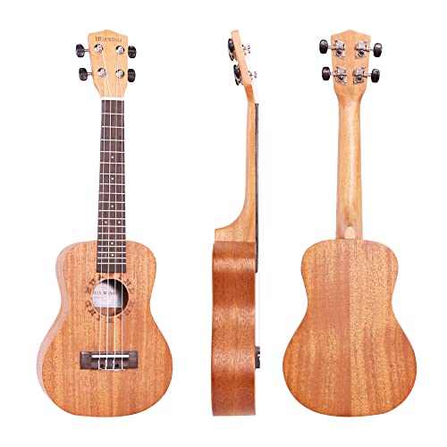 Huawind Concert Ukulele Ukeleles For Beginners Mahogany 23 Inch Hawaiian Starter Ukeleles For Kids Adults Child Guitar Ukalalee With Gig Bag (Letter Pattern) #TOP4