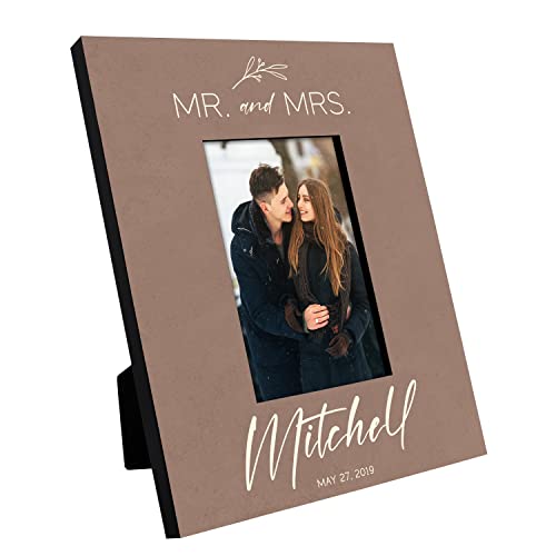 Amazing Items Personalized Love Picture Frame for Couples - 2 Sizes, 5 Colors - Valentines Gifts for Her, Him |Let the Adventure Begin| Wedding Gifts, Romantic Gifts, Long Distance Relationship3