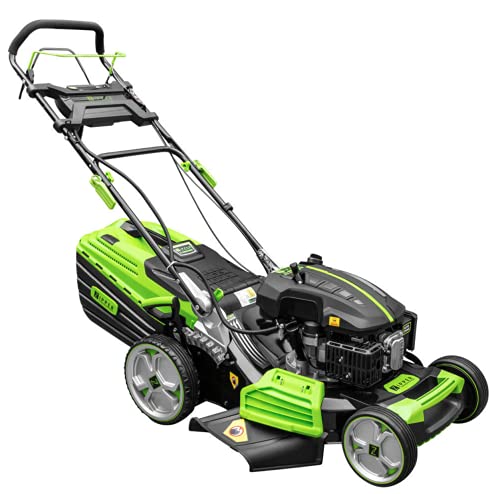 Zipper Cortacésped de gasolina ZI-BRM52EST con arranque eléctrico