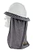 Flame Resistant Gray Hard Hat Sol Shade - Made in The USA