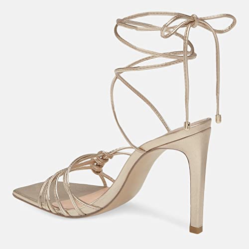 Juliet Holy Womens Lace Up Heeled Sandals Square Open Toe Stiletto Heels Strappy Summer Dressy Shoes3