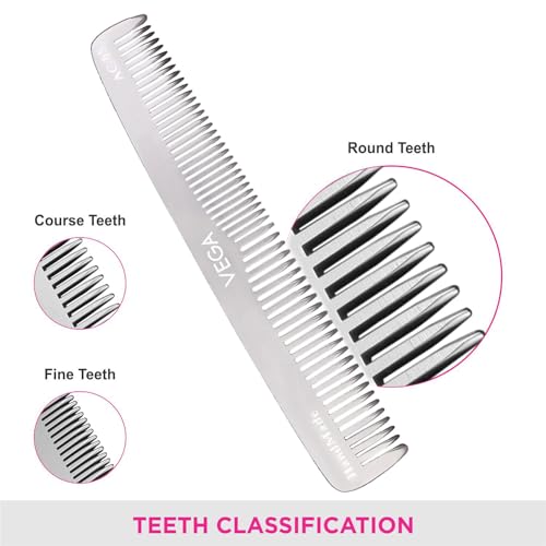 Image of Vega Graduated Dressing Hair Comb, (India's No.1* Hair Comb Brand) For Men and Women, (AC-05)