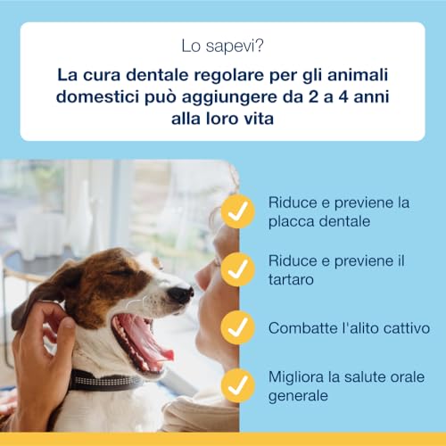 ProDen PlaqueOff Polvere 60g | Per cani e gatti di piccola taglia | Alito cattivo, placca, tartaro - 3