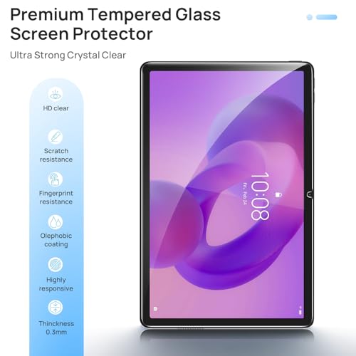 Gerutek Screen Protector for Lenovo Tab M11/Tab K11 11 inch 2024/ Idea Tab 11" 2025,TB-330FU/TB-331FC Tempered Glass Film [Ultra Clear] [Anti Scratch] [Bubble-Free] [[9H] for Lenovo Idea Tab 11 2025