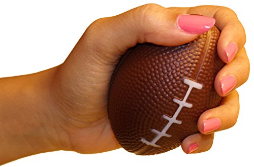 Mini-Foam-Footballs-Dozen-Pack-Party-Favor-Balls-Mini-Football-Stress-Balls-Bulk-Football-Party-Decorations-Big-Game-Party-Decorating-Footballs-Small-Foam-Footballs-by-Wilde-Tyke