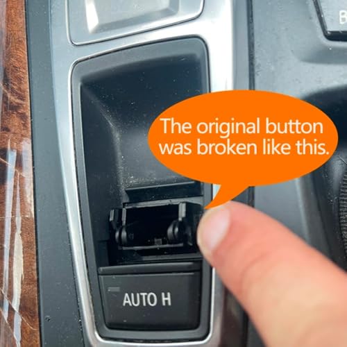 Interruptor de freno de mano electrónico para E71 E72 con botón de retención 5