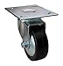 Swivel Plate Cstr, Rubber, 3-1/2 in, 250 lb